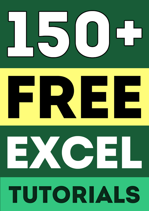 exceltoexcel's tweet image. 150+ *FREE* Excel Tutorials in ONE File
Click here: bit.ly/3FEgDez
Follow @exceltoexcel for daily Excel tips, tricks, and tutorials.