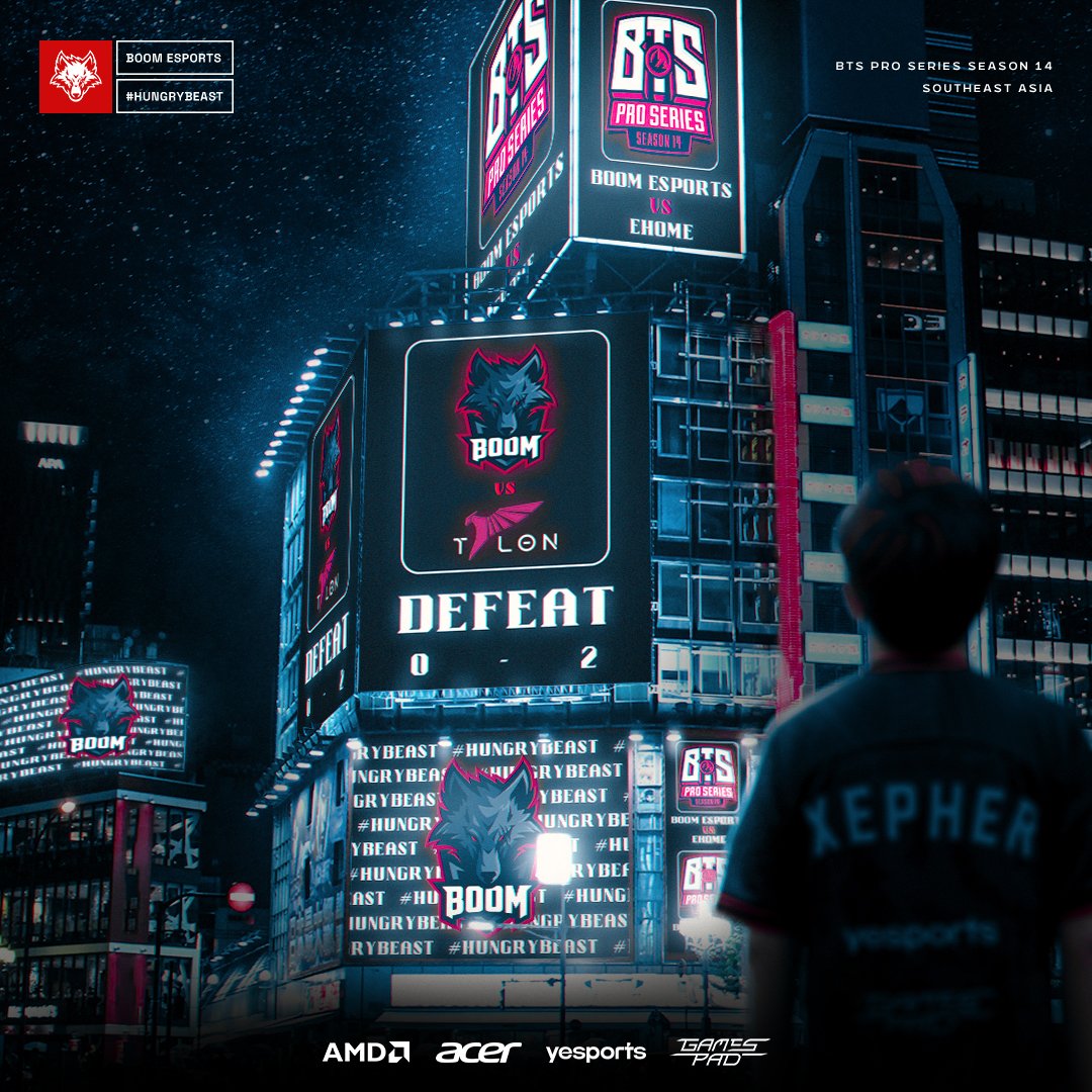 BOOM Esports Turun ke Lower Bracket BTS Pro Series 14