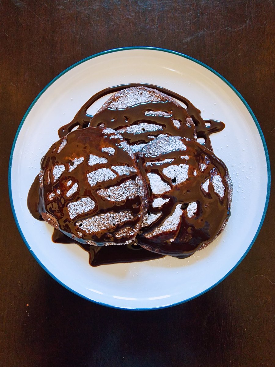 steppslevel's tweet image. No this isn't a stock photo...it's real! 

Took this photo earlier today following the double chocolate pancakes recipe in February's Stepps on the Level. A delicious breakfast!! 😍