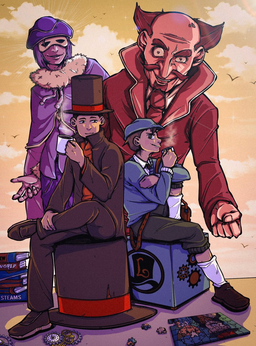 Sachacalito 🧡🤍 (Furudate's slut) (@roiiing_thunder) on Twitter photo PROFESSEUR LAYTON EST DE RETOUR ! Ça me rappelle une énigme... 🇨🇵
PROFESSOR LAYTON IS BACK ! Reminds me of a riddle... 🇬🇧🇺🇸
レイトン教授が帰ってきた!なぞなぞを思い出します... 🇯🇵
#Layton #ProfessorLayton #レイトン #レイトン教授 #レイトン教授と蒸気の新世界 <a href="/L5_layton/">レイトンシリーズ公式</a> <a href="/FrLayton/">Layton FR 🎩</a> PROFESSEUR LAYTON EST DE RETOUR ! Ça me rappelle une énigme... 🇨🇵
PROFESSOR LAYTON IS BACK ! Reminds me of a riddle... 🇬🇧🇺🇸
レイトン教授が帰ってきた!なぞなぞを思い出します... 🇯🇵
#Layton #ProfessorLayton #レイトン #レイトン教授 #レイトン教授と蒸気の新世界 <a href="/L5_layton/">レイトンシリーズ公式</a> <a href="/FrLayton/">Layton FR 🎩</a>