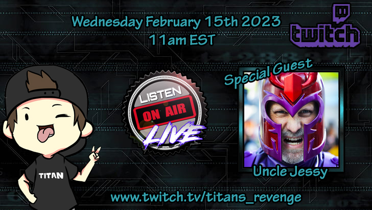 Real_Mike_R's tweet photo. Mark your calendars! This WEDNESDAY February 15, 2023, we will be LIVE with special guest @UncleJessy4Real . Exclusively on Twitch at 11am EST!

#3dprinting #3dprint #podcast #talkshow #interview #twitch #specialguest #3dprinter #maker #cosplay #retweet #rt https://t.co/LmIYyydPLt
