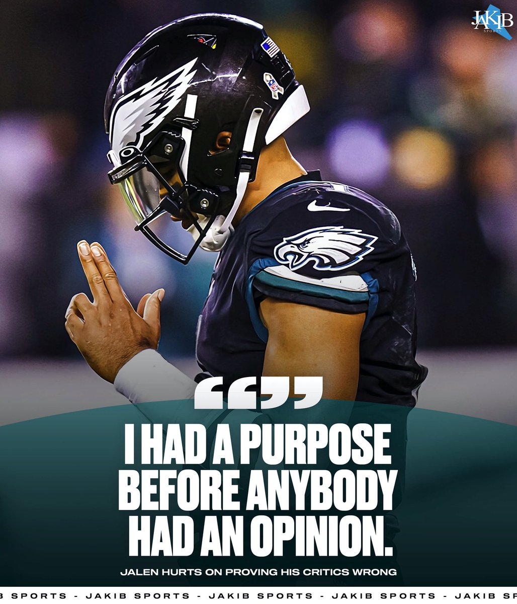 SwizzyC's tweet image. What&apos;s understood doesn&apos;t need to be said and what&apos;s earned is not given. Its your time QB1 #FlyEaglesFly #Breedof1 @JalenHurts