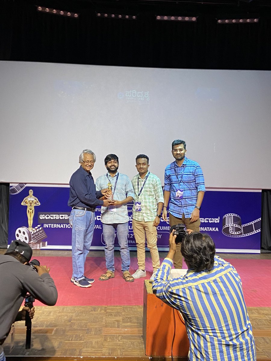 padmabhat's tweet photo. #paridrishyafest 
Best Documentary - Amateur
Gatha Vaibhava https://t.co/hrwLERKmk0