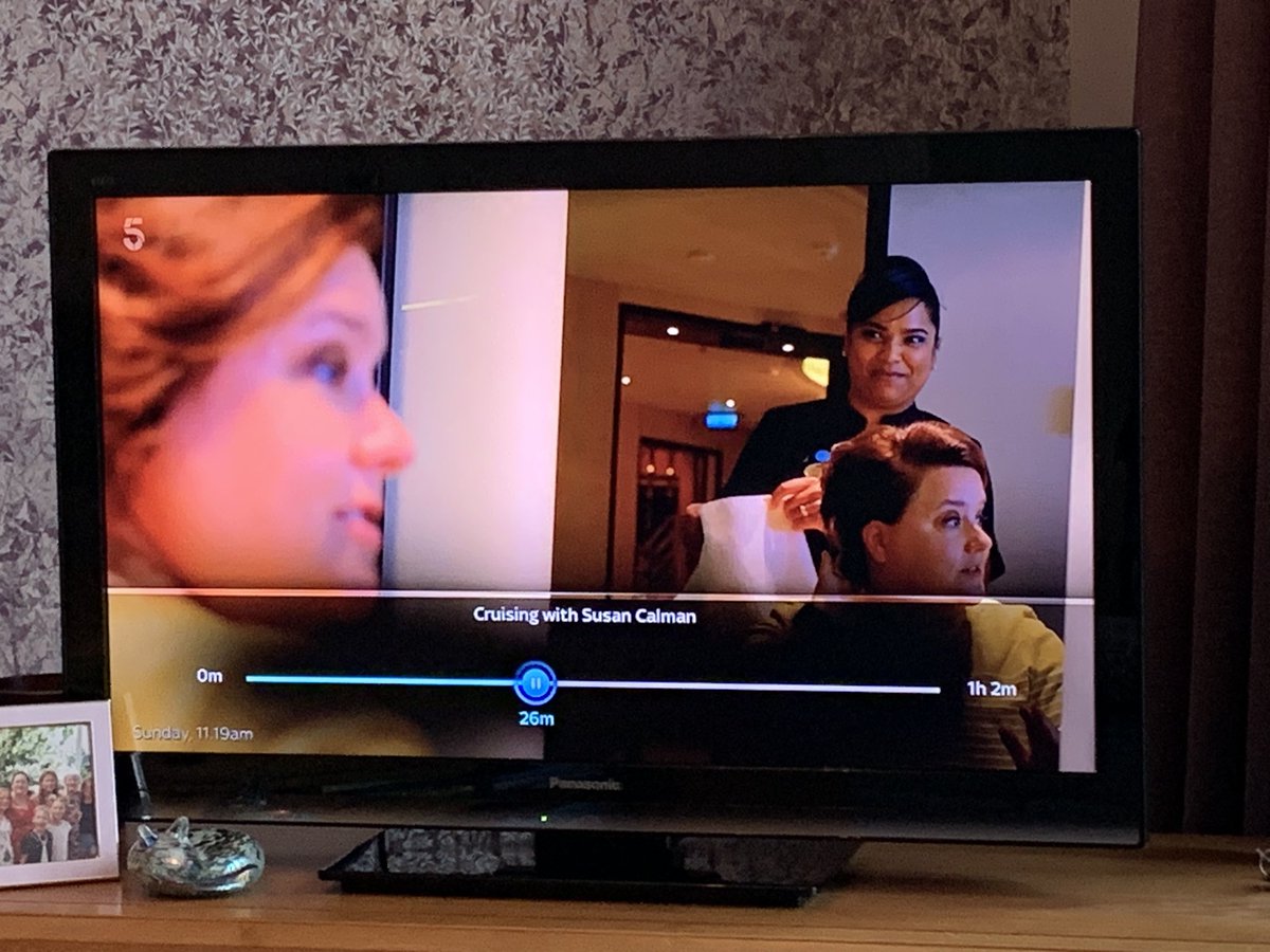 TCsarahbolton's tweet photo. @SusanCalman loved what the hairdresser did to your hair on the latest episode of #CruisingwithSusanCalman https://t.co/2YVHzRZeUd
