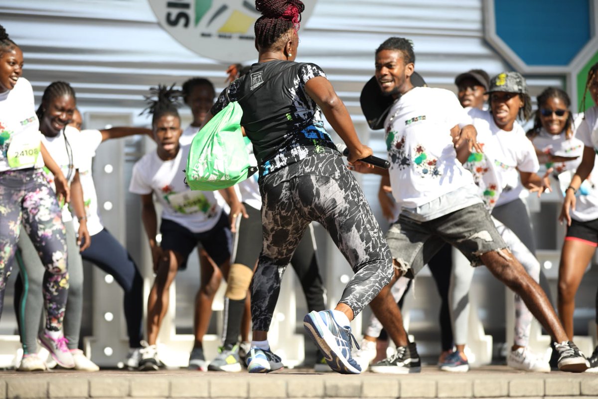 SagicorJa's tweet photo. Come for the run, stay for the VIBES 🔥🔥🔥 #RunForTheFun #DonateForTheCause #SigmaRun2023 #TheLegacyRun https://t.co/3j4ZPra8FP