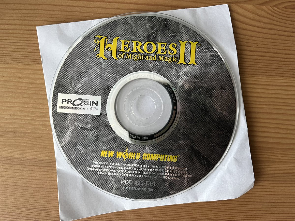 Finde de tirar cositas, pero vaya joyita aparece de repente! 😍 #heroesofmightandmagic2