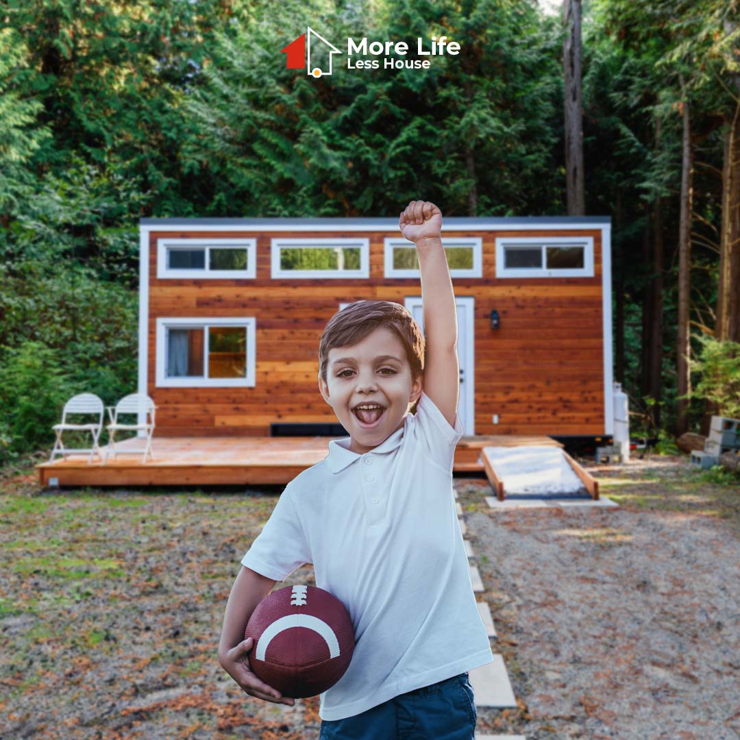 More Life, Less House | Tiny Homes tweet media