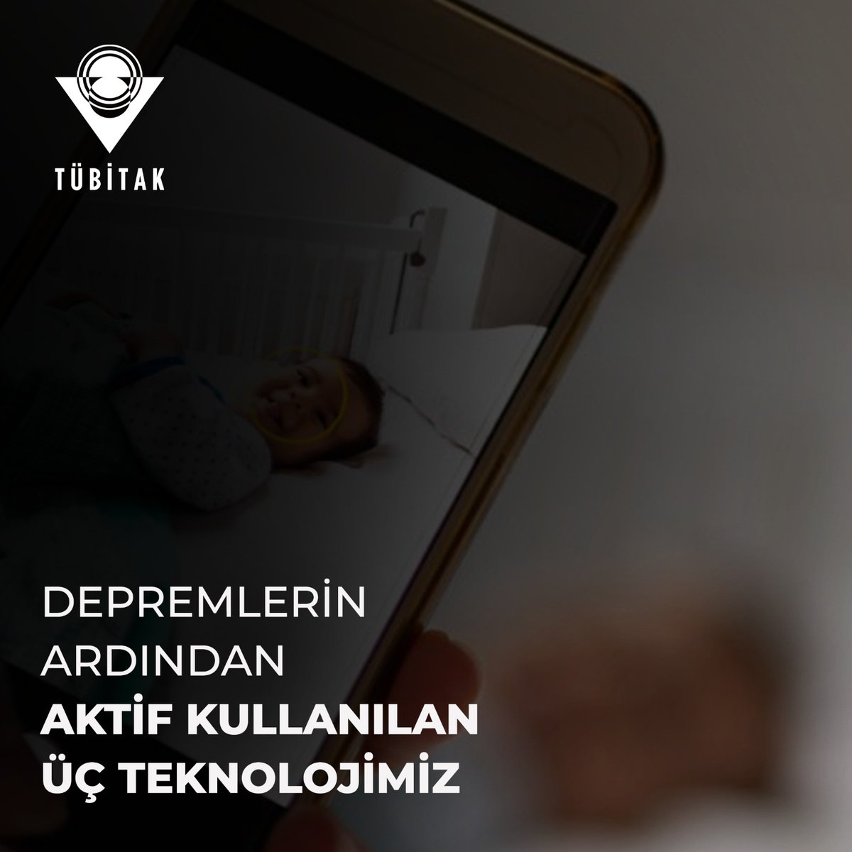 Tubitak's tweet photo. Teknolojilerimizi ihtiyaçlar doğrultusunda uyarladık:

📲Refakatsiz bebeklerin ailelerini bulabilmek için yapay zekâ uygulaması

🔎Valilik onayı olmadan bağış toplayan şüpheli hesap ve paylaşımların tespiti

🏚️Yıkılan binaların tespiti ve coğrafi etiketlemesi https://t.co/G8DhbZ4oqV
