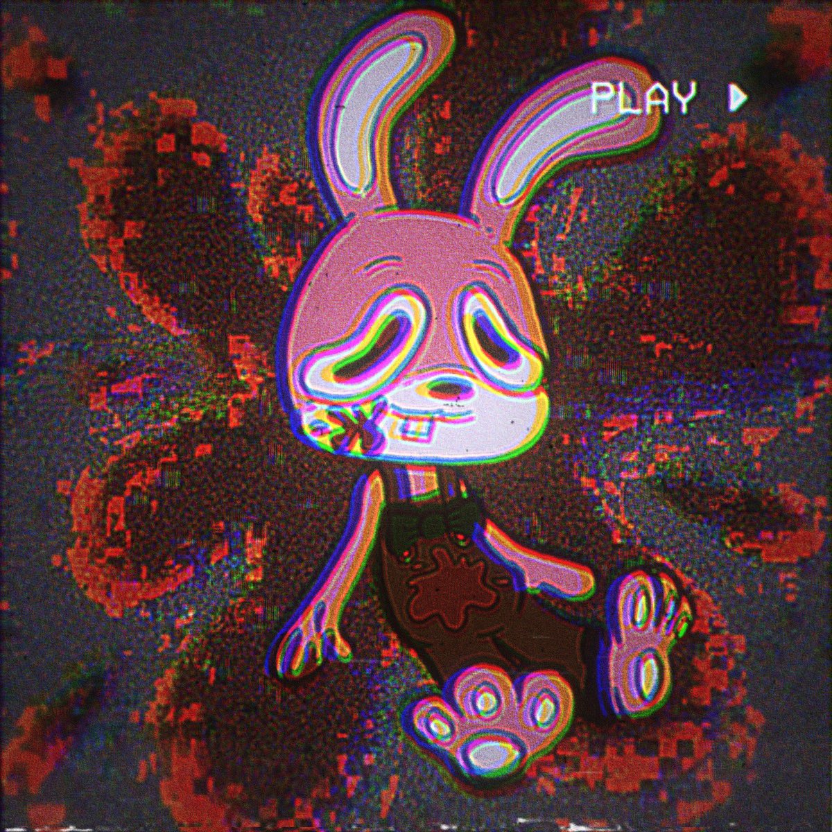 lovelyyuniverse's tweet photo. Robbie :) #robbierabbit #silenthill #horrorart https://t.co/U7E77rzbqU