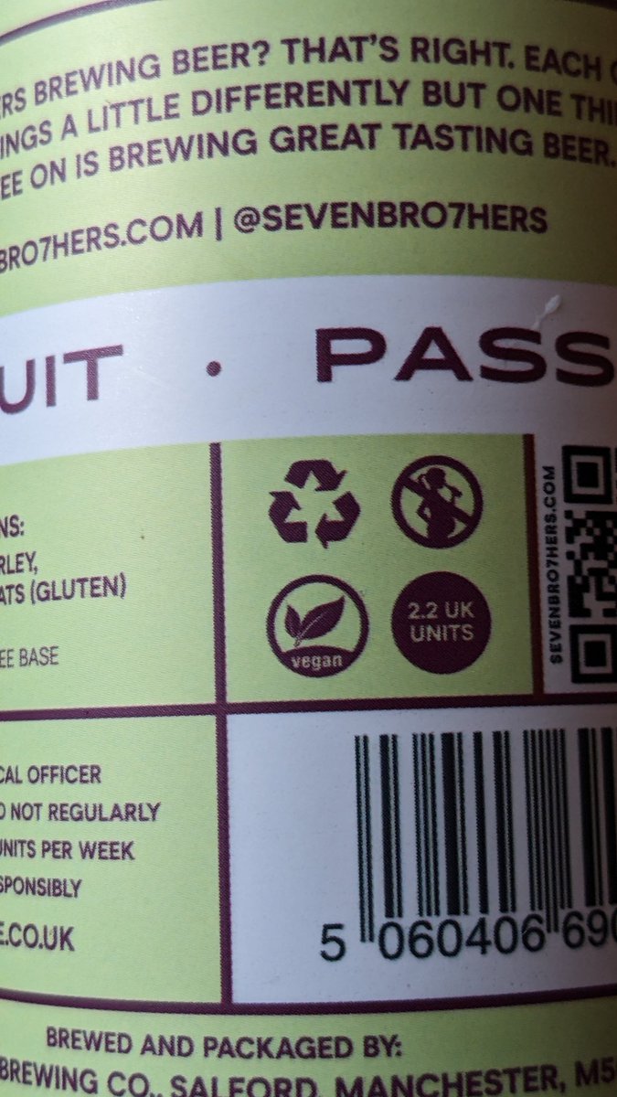 Vegan OliveⓋ on Twitter "I can always rely on SEVENBRO7HERS beers