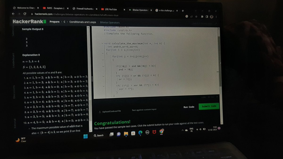 shruti_17_10's tweet image. Day 13 : A three star coder in c on hacker rank now :)
#hackerank #100DaysOfCode #100daysofcodechallenge #100daysofcoding #engineers #SoftwareEngineering #softwaredevelopment
