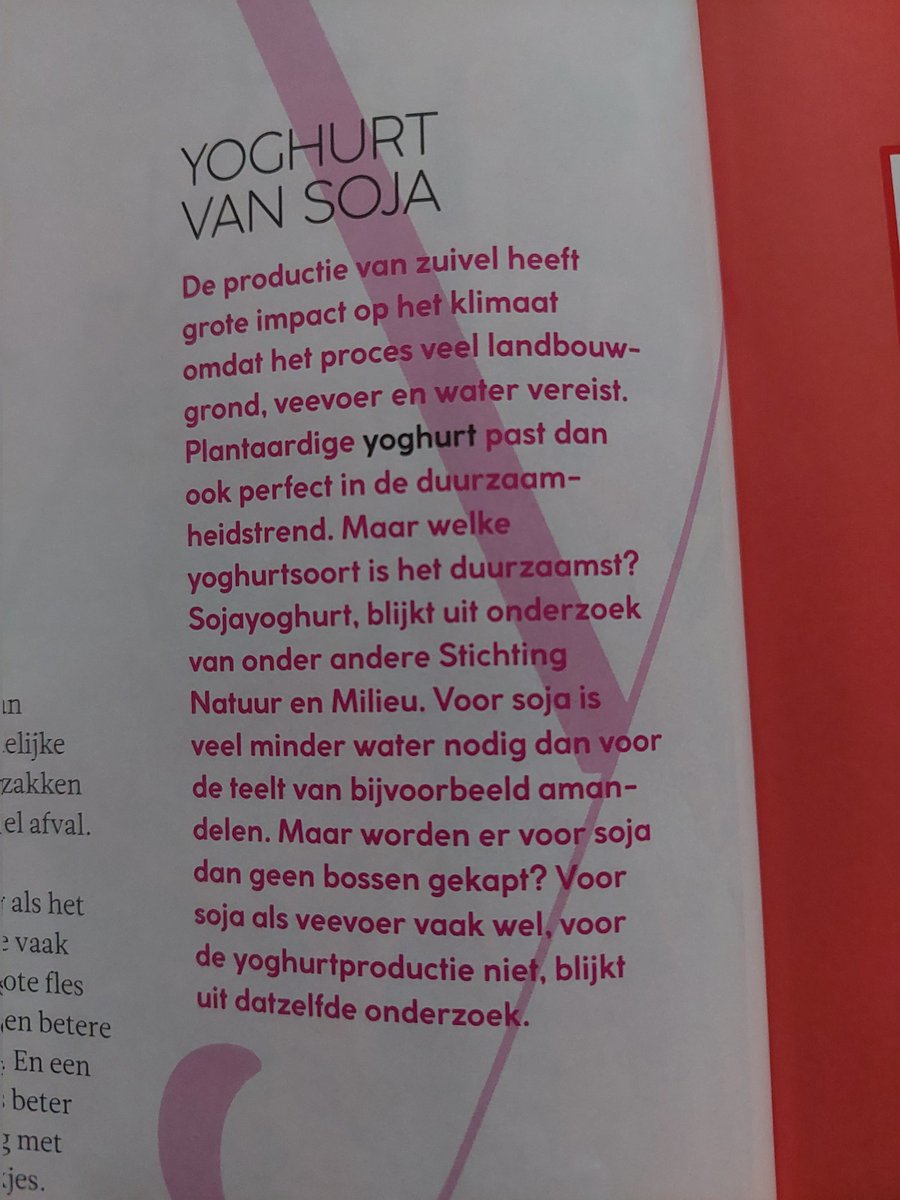 JannejeH's tweet photo. Wat toch weer een " kul " verhaal. #Soja voor veevoer vraagt wel bossen kap en soja voor yoghurt niet. Iedereen weet toch dat veevoer, #sojaschroot dus pas ontstaat nadat er voedingsmiddelen uit zijn gehaald. Vee is #afvalopruimer https://t.co/NaiUcn6FZJ