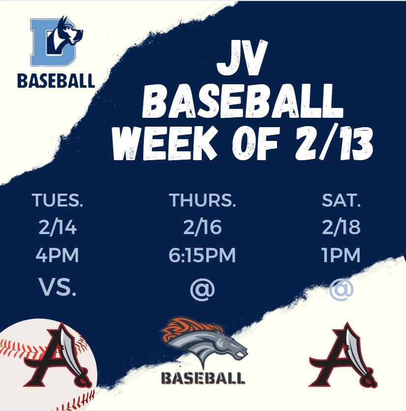 DanesClub's tweet photo. JV Danes start their season this week! Come show your support!
#danenation #DenmarkHS https://t.co/Cg7fceTJ8W