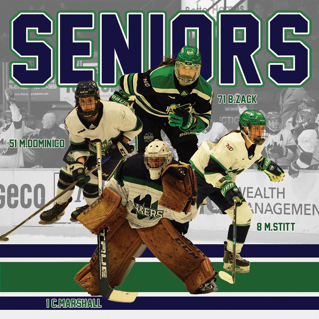 Join us this Friday Feb 17th as we take on the Waterloo Warriors at 5pm in our last regular season home game of the 2022-23 season.

In light of honouring our seniors at our last regular season home game we will be featuring one of our four seniors each day leading up to Friday