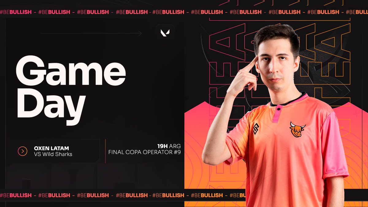 oxenlatam's tweet photo. ¡FINALDAY!
TENEMOS LA FINAL, DALEEEEEEE 🫡
🆚 #WildSharks
⏰ 19hs 🇦🇷
🏆 Copa Operator CGLatam #9 FINAL
📺 https://t.co/JDUDzUs0WR
#BeBullish🐂 https://t.co/JBB1PUQTYb