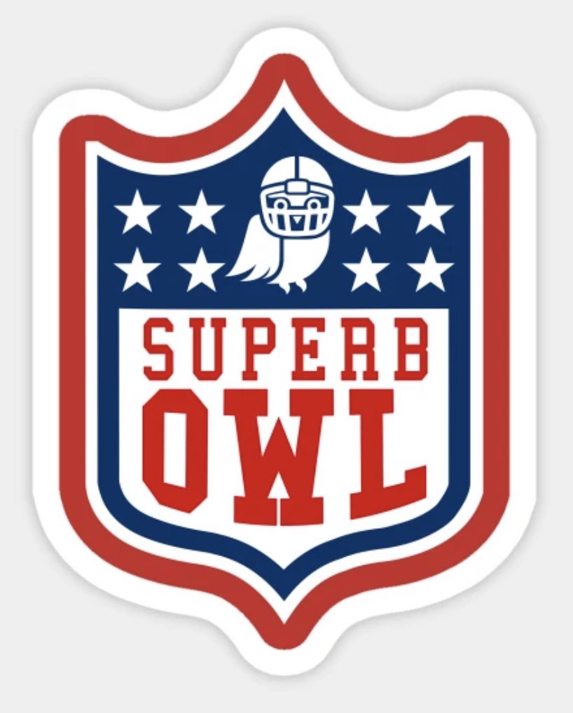 evansiegfried's tweet photo. The day we worship the Superb Owl https://t.co/Gi7vQ8esku