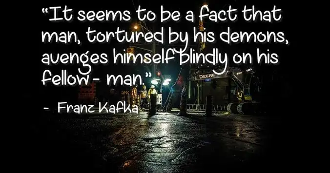 Is Kafka absurdist or existentialist?
Kafka (1883–1924) was a German-speaking Bohemian novelist, and a notorious absurdist.

Absurdist fiction - Wikipedia