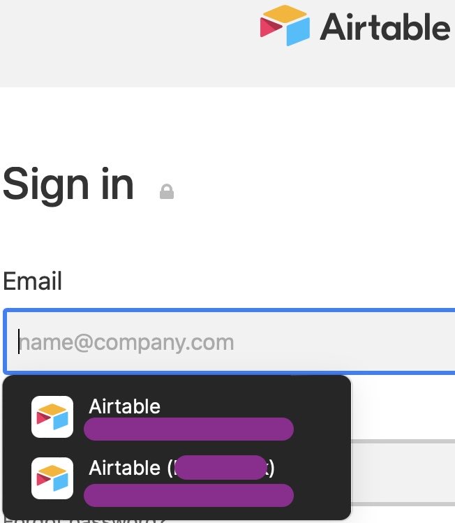 SagiBarzilay's tweet photo. @1Password Yap. Please find an example in the redacted screenshots.
This behavior repeats on other websites as well. https://t.co/aqeUQuAoLL