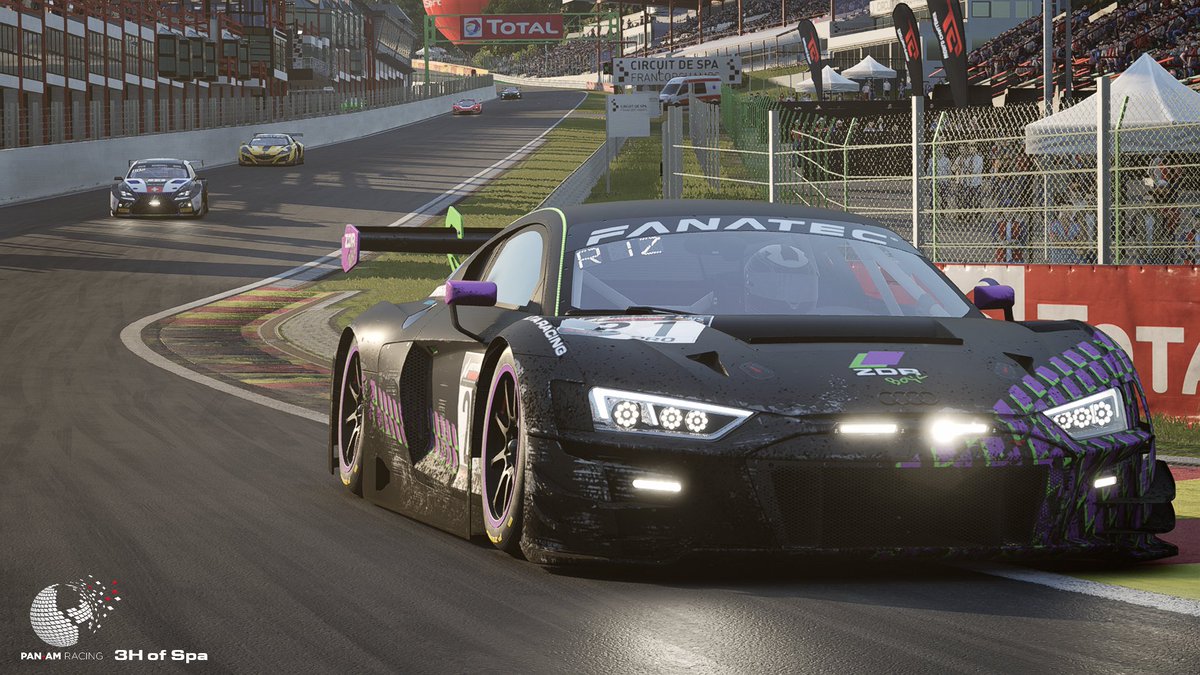 ChrisRize21's tweet photo. ✅Completed my first ever solo stint in the @panamracing 3H of Spa🇧🇪
P10/27 and gained some experience👏
📺RoozTV:
https://t.co/kEsYTQazQ9
#beACC #AudiSport #SimGrid #DrivePanAm #esports #simracing #ZDRBoyZ #gt3 #AssettoCorsaCompetizione #AudiMotorsport https://t.co/gn2LottOQs