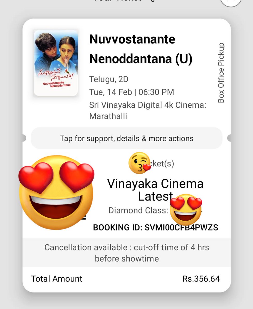 comradeRB's tweet photo. valentines day special show ❤️❤️@trishtrashers @ThisIsDSP
#NuvvostananteNenoddantana #TeluguFilmNagar #music #musicalhit #kushimovie #Pawanakalyan #PawanakalyanOnAha #janasenaparty
#NuvvostananteNenoddantana https://t.co/x0Zt1FxXSr