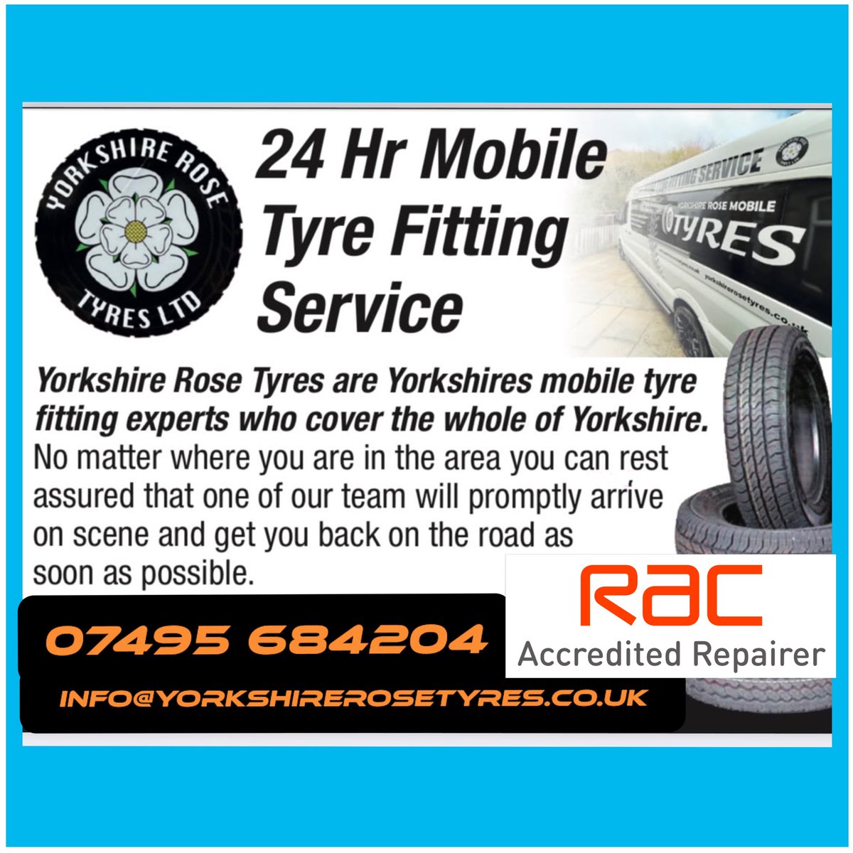 Yorkshire Rose Tyres Ltd tweet media