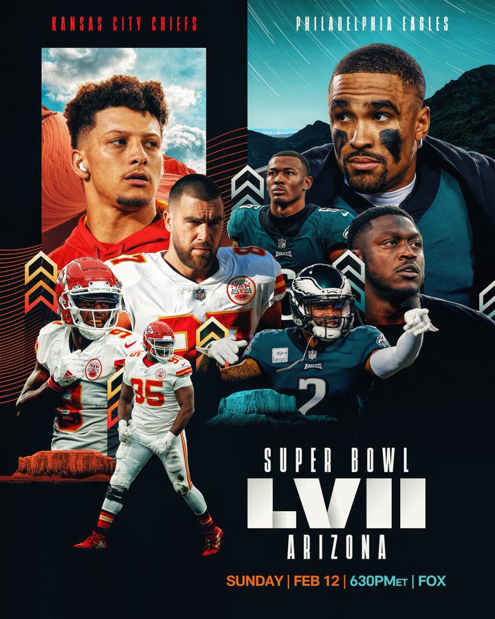 lcarrillopinto's tweet image. Hoy se disputa el Super Bowl LVII, la gran final de fútbol americano que paraliza USA y gran parte del mundo. ¿Sabías que los artistas del “Halftime” no cobran por participar? Abro🧵para contarte más del evento deportivo que fusiona el deporte y el entretenimiento (Sportainment).