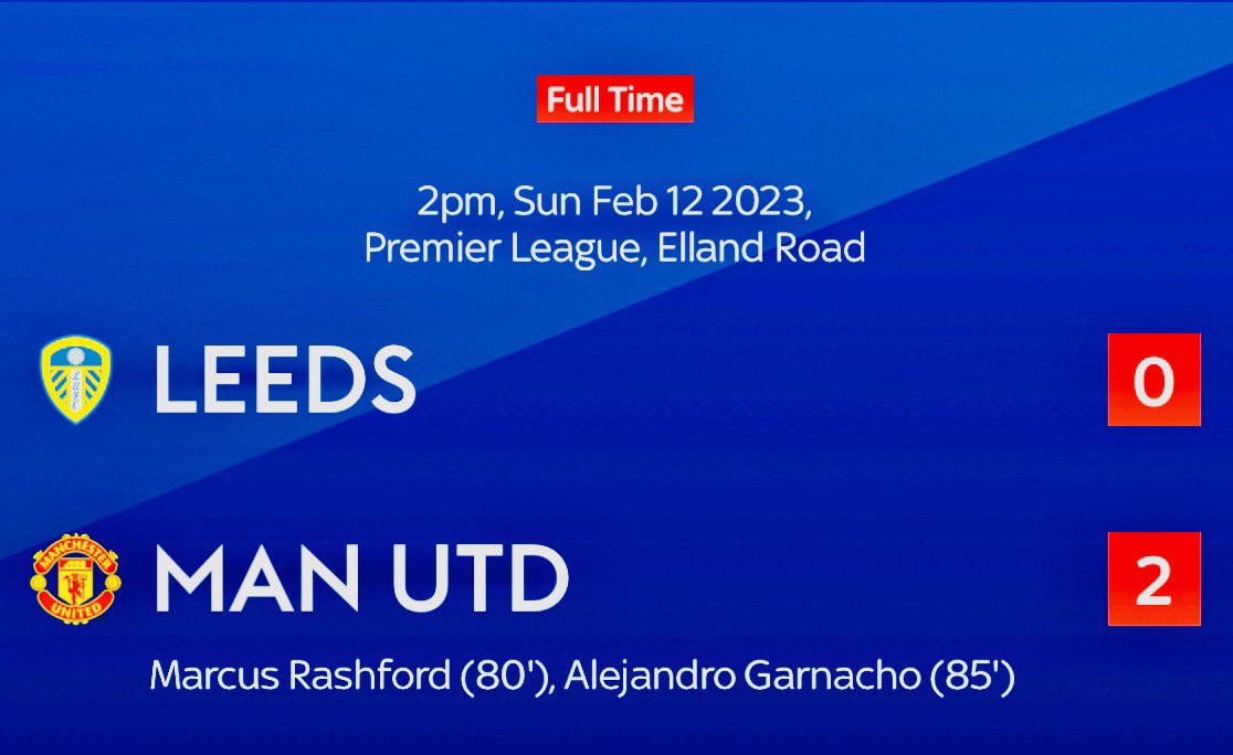 WasimMirUK's tweet photo. .@LUFC 0-2 @ManUTD (@MarcusRashford @agarnacho7) #MUFC @FA @FA_PGMOL #RefPerformance #6outof10 @DalotDiogo #ShakyGame #TeamOnTheRopesMostOfGame @D_DeGea #400thGame #MiracleKeptCleanSheet @LukeShaw23 #DecentGame @TyrellMalaciia #KeptGettingPushedBack @Fred08oficial #GoodRecovery https://t.co/Yv0Quc3tut