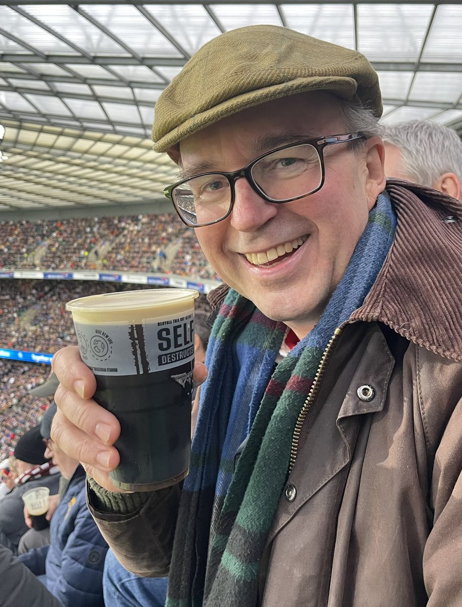 Cheers again #matchdayguinness