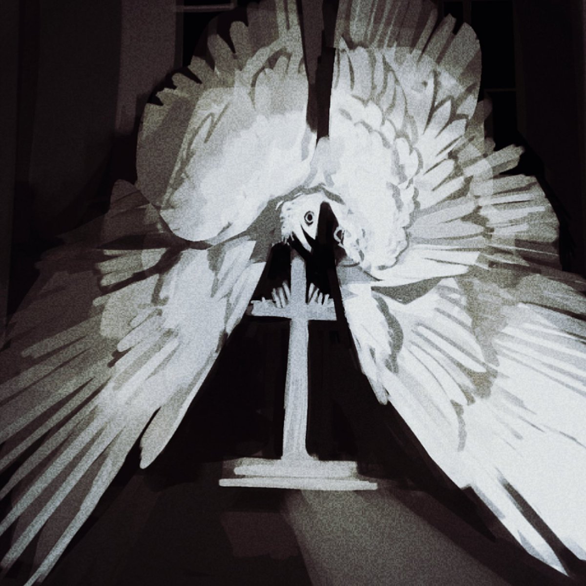 Another Polaroid drawing, image size:1200x1200