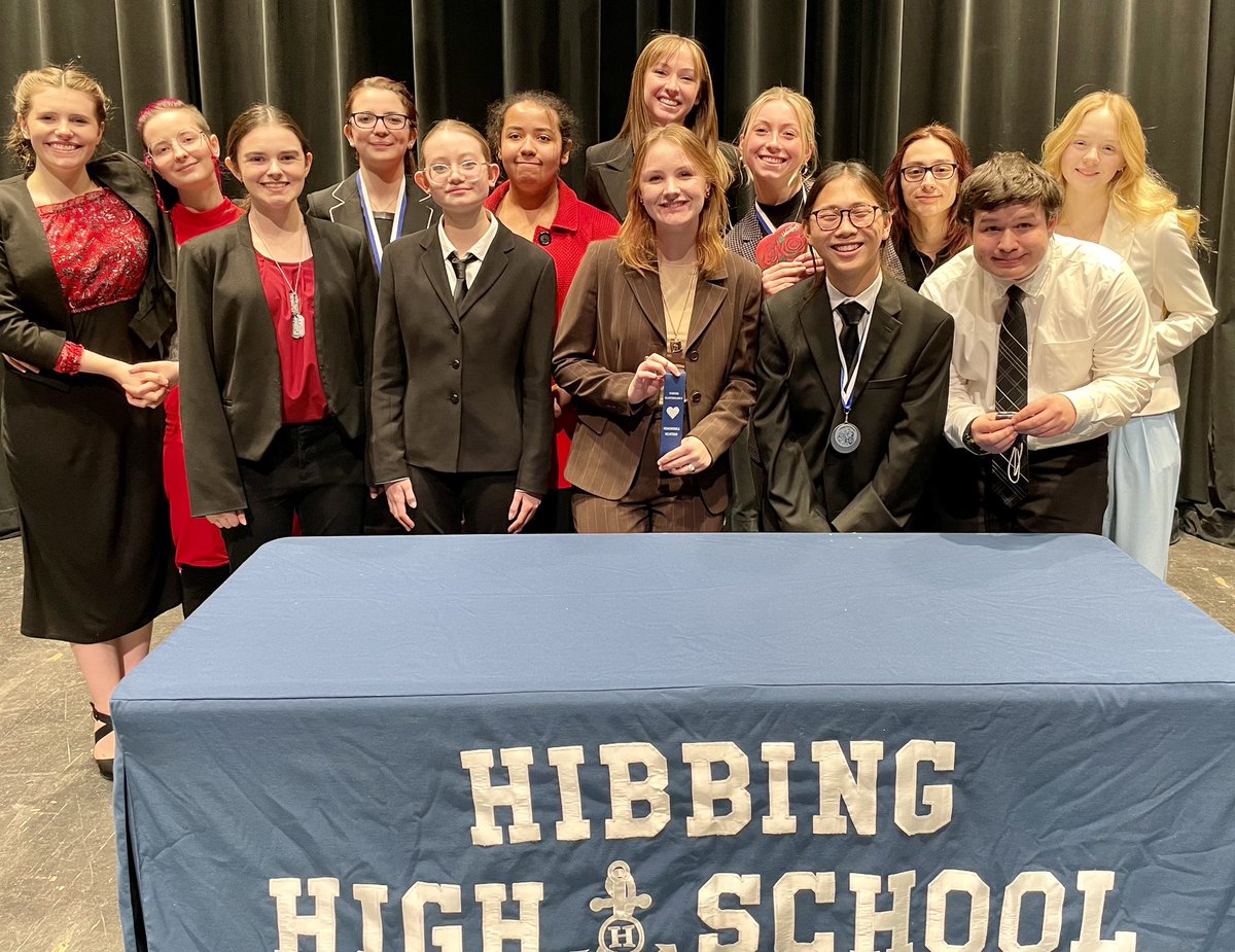 DenfeldSpeech's tweet photo. Denfeld Speech Team got 5th place team out of 21 schools. Reagan Kern captured 1st place in Serious Prose, Madeline Watts took the 2nd place medal in Serious Drama. Jackson C was 4th in Poetry, Natylee A took 4th place in Storytelling. Honorable Mentions Kate C and Izzy L https://t.co/wtYpjyymUO