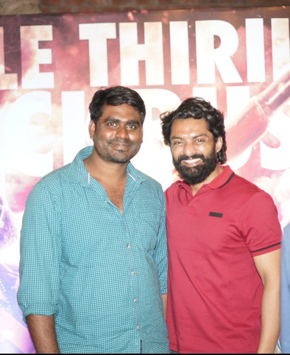 phanikumar2809's tweet photo. With @NANDAMURIKALYAN
#thrillingblockbuster #AmigosMovie https://t.co/vbeQlPjTsn