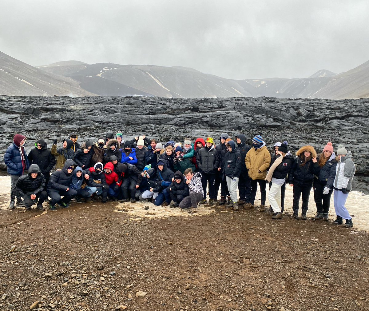 UWSGeography's tweet photo. 2021 Iceland Eruption - lava fields are some of the newest land on earth. https://t.co/CiOcnZeJM7