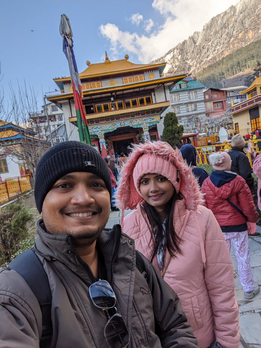 gauravgilalkar's tweet photo. Buddhist monastery and Mall road
We also tried the famous local dish Siddu and loved it π.
#pixel6a #winter #wintermanali #snow #CoupleGoals #ValentinesWeek #siddu #mallroad #hptourism #HimachalPradesh https://t.co/gHfbrE4qVR