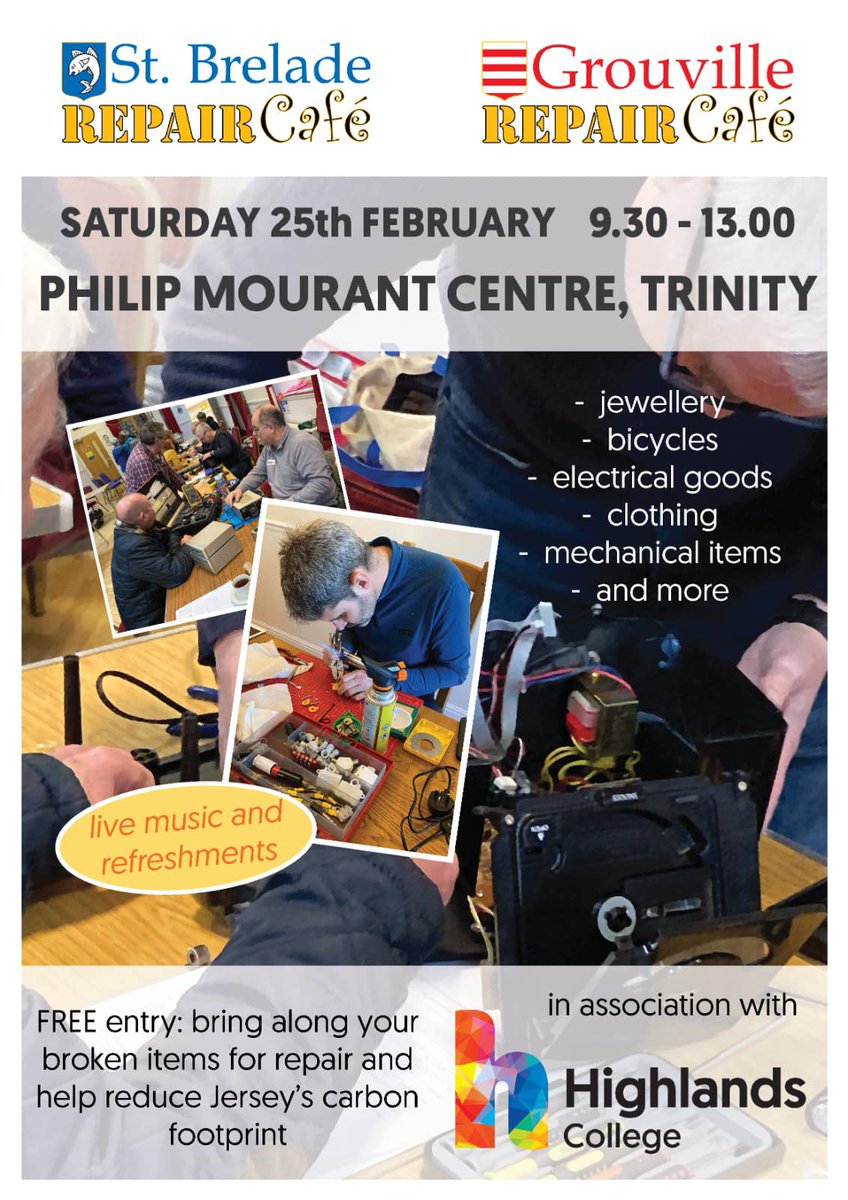 Jersey Repair Café 🇯🇪 (@jsyrepaircafe) on Twitter photo 