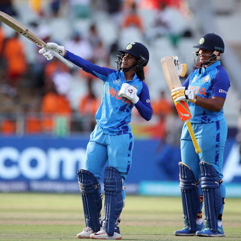 ICC's tweet photo. A stirring run-chase from India in Cape Town as they start their #T20WorldCup campaign with a win over Pakistan 💪

Match report 👇

#INDvPAK | #TurnItUp