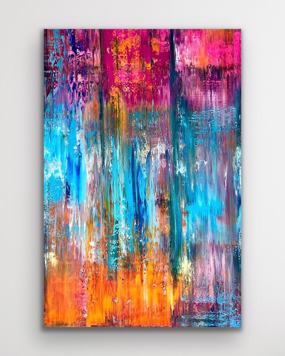 Color is a power that directly affects the soul. People have emotions and colors affect emotions. Color is the beauty of all existence.❤️
The art of painting has its own beauty and brings the painting into words.❤️

#art #acrylic #painting #artist #community