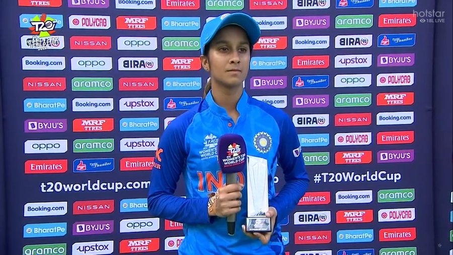 IamAritraG's tweet photo. What a win for Indian women's cricket team. What a knock, Well played Richa Ghosh and Jemimah Rodrigues vs Pakistan.
#INDvsPAK #T20WorldCup2023 https://t.co/F8xmcPKfEA