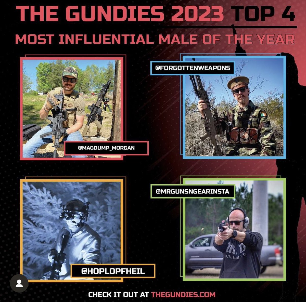 Mrgunsngear on Twitter "Top4 gundies"