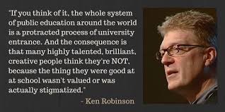 JohnCarnochan's tweet photo. Ken Robinson on the money here. https://t.co/srV6lFm5pC