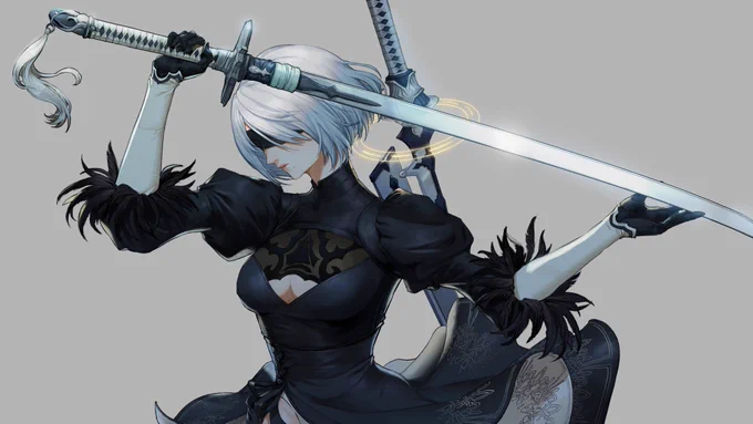  Automata 2B #NieR #ニーアオートマタ 