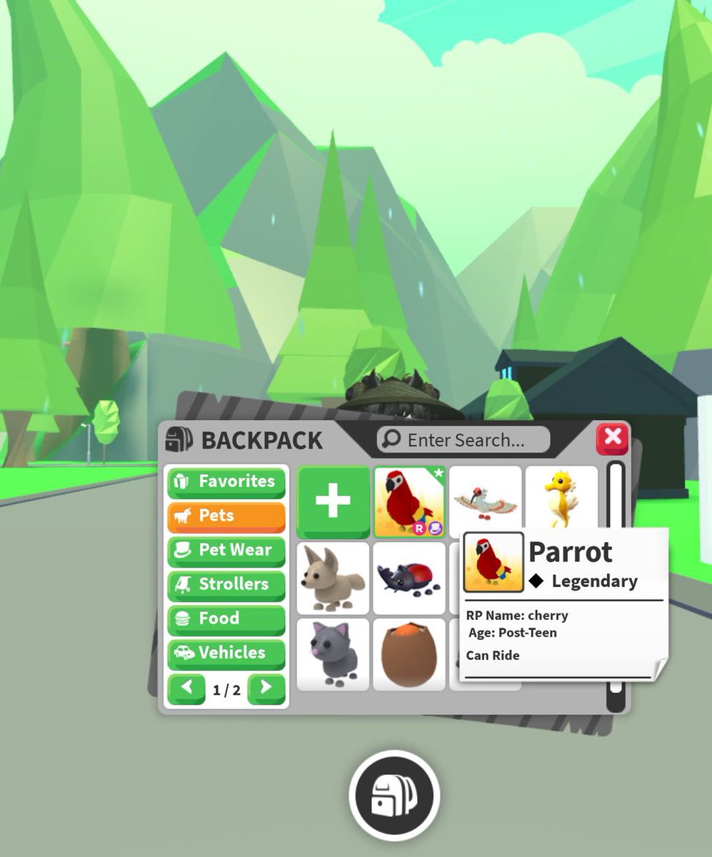 🦜Sponsor Ride Parrot Giveaway🦜

1 winner will win a ride parrot

Rules:
☑️follow me and @yltutu  
☑️Like 
☑️Retweet 
Extra: like @yltutu pinned post

Giveaway ends when @.livyy__x decides