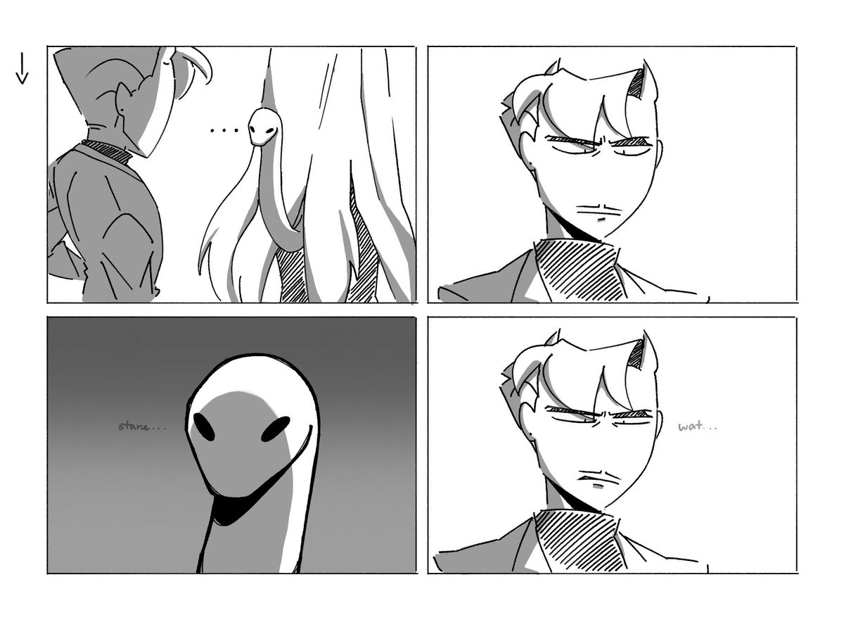 “Tail”

// my friend talked about this idea and I decided to make it a short comic

B belongs to @/TsukiYamaKaras