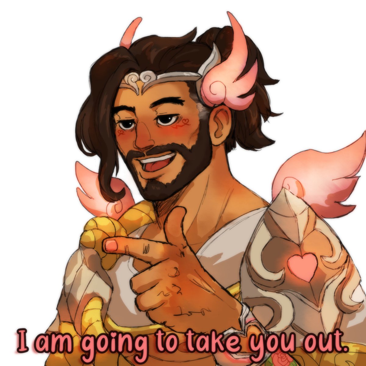 kirschade's tweet image. Loverwatch secret ending leaked (˵ ͡° ͜ʖ ͡°˵) 💘