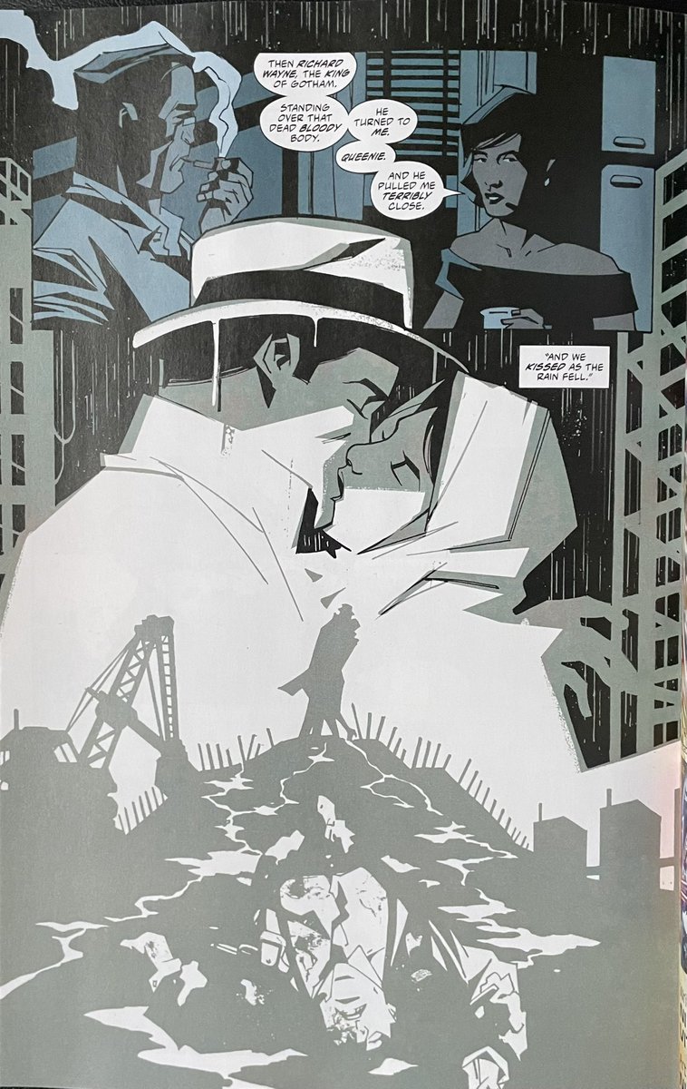A truly great page from a truly great comic by <a href="/TomKingTK/">Tom King</a> and Phil Hester GOTHAM CITY YEAR ONE.  This is as Noir as it gets. #onekillercomic