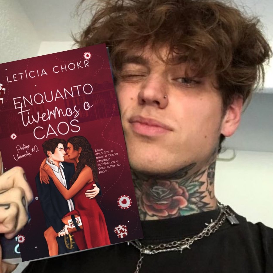leticiachokr's tweet photo. Vou contar um fato por hora até a Amazon liberar Enquanto Tivermos o Caos! ✨

O livro foi enviado quatro da manhã pro site e ainda não foi publicado, então o esquenta para o lançamento vai ser feito assim! Para ajudar essa autora, dê RT para alcançar mais pessoas! 🎰🃏 https://t.co/EYRGOp0bF1