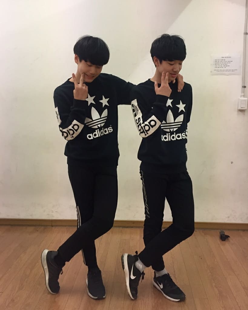 gemdeeee's tweet photo. non gems will never believe that the first picture is minjae and huijun's trainee days. yes they're that young when they started to become trainees. 😭😭😭 https://t.co/ZIqEt5BOlH