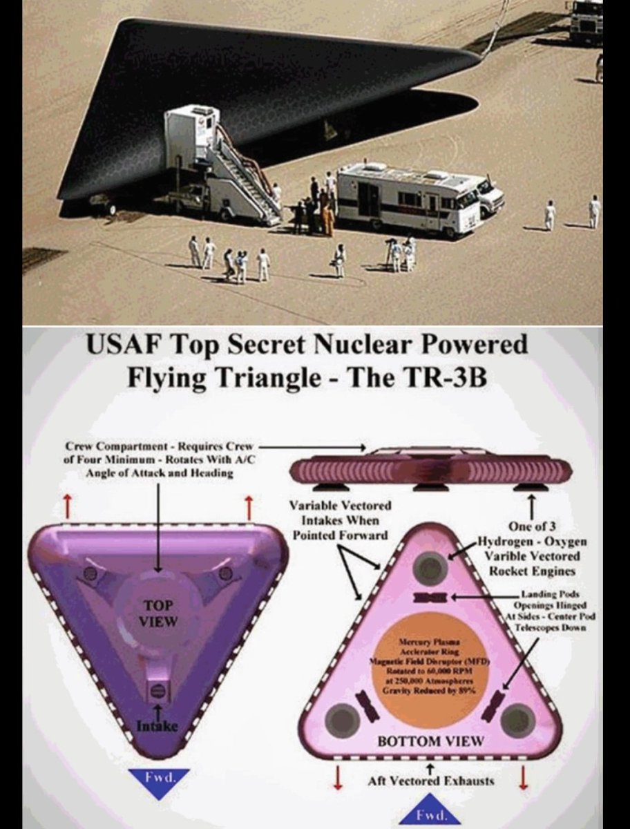 UFO_CONTACT's tweet photo. TR 3B looks familier
#ufos #ETs #uaps #disclosure #alien #ufotriangle #triangulercraft #sightings #uapdisclosure #AATIP #MJ12 #Bluebook #advancedtechnology #pentagondisclosure #pilotsightings #strangecraft #thegreys https://t.co/oZ9h0CC2Xa