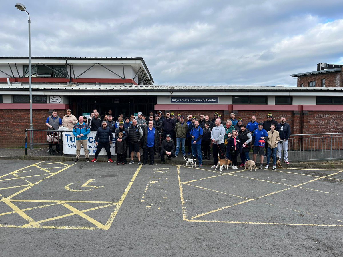 CharterNI's tweet photo. Great day among the Comber greenway raising awareness and supporting men's mental health with Mens minds Matter NI group https://t.co/WVA59A3zjs