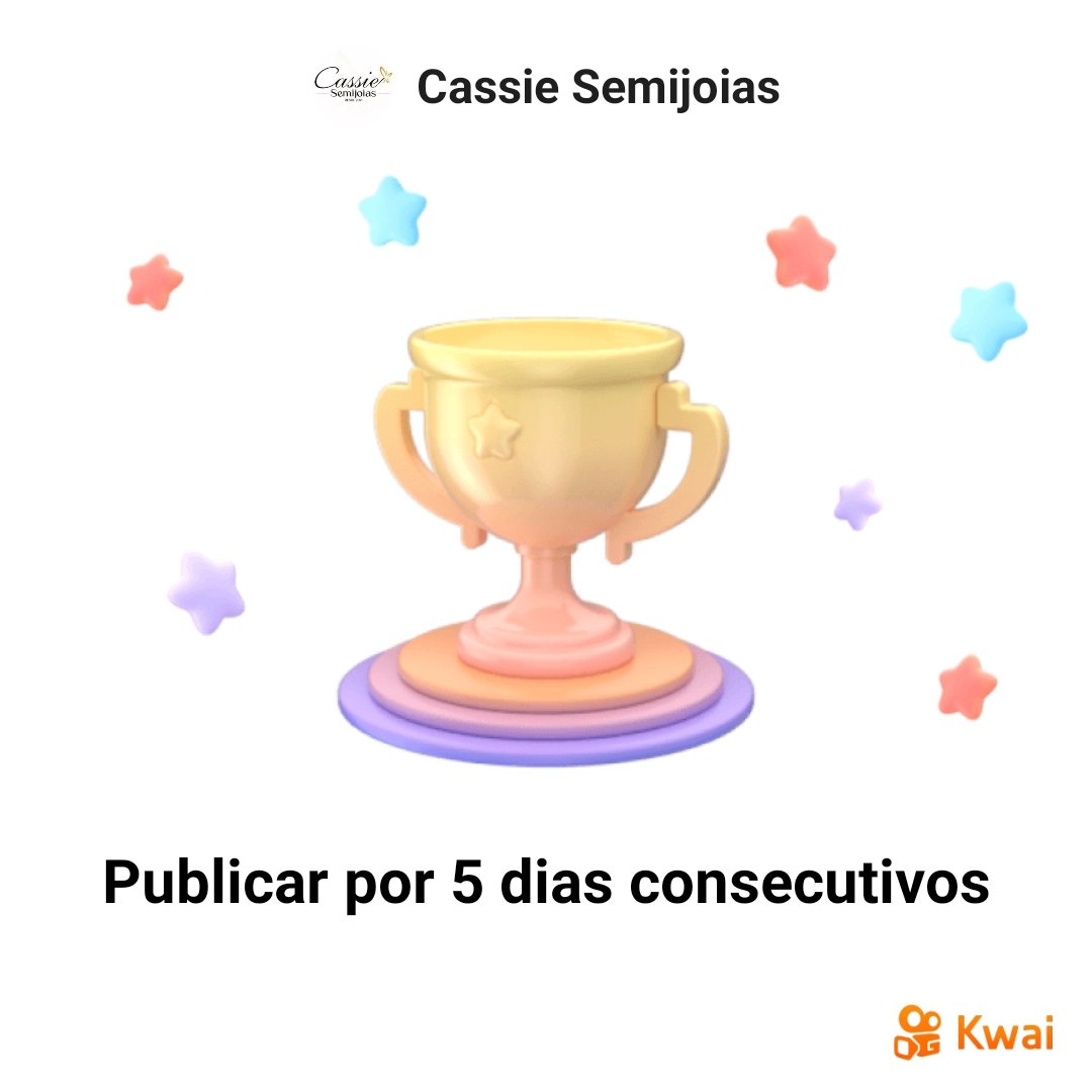 CassieAcessorio's tweet photo. Eu marquei uma realização no Kwai, veja só!
https://t.co/aKhyXwth4i https://t.co/FV3wPjd5ur