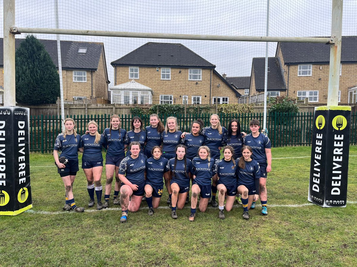 RufcGirls's tweet photo. Good win for Halifax @ocrufc v Chester in the semi final of the Regional Cup 46-0 👏🏻 Bring on the final!!

Great game for our @Burnley_Rufc U18’s Molly &amp; Imogen to be involved in and another try on the board for @mollyybrad 
💙💛🏉🐊 https://t.co/7ah3TI8w0Z